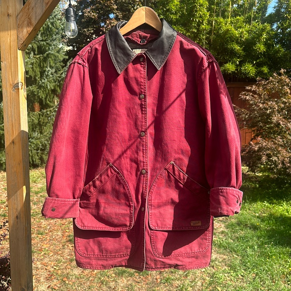 Vintage Woolrich Barn Chore Coat Medium